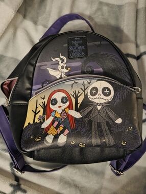 Loungefly Hot Topic Nightmare Before Christmas Ragdoll Mini Backpack
